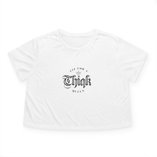 THIQK Flowy Cropped Tee