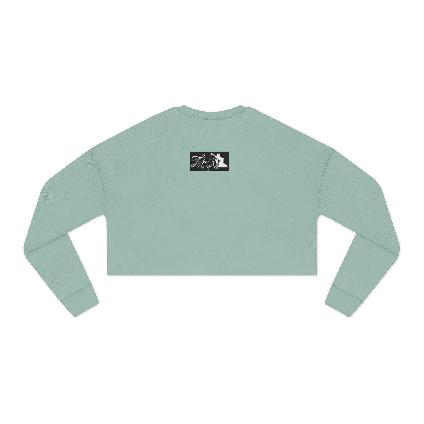 Thiqk Cropped Sweatshirt - Perfect for Queens - Cozy Fashion for Confident Women