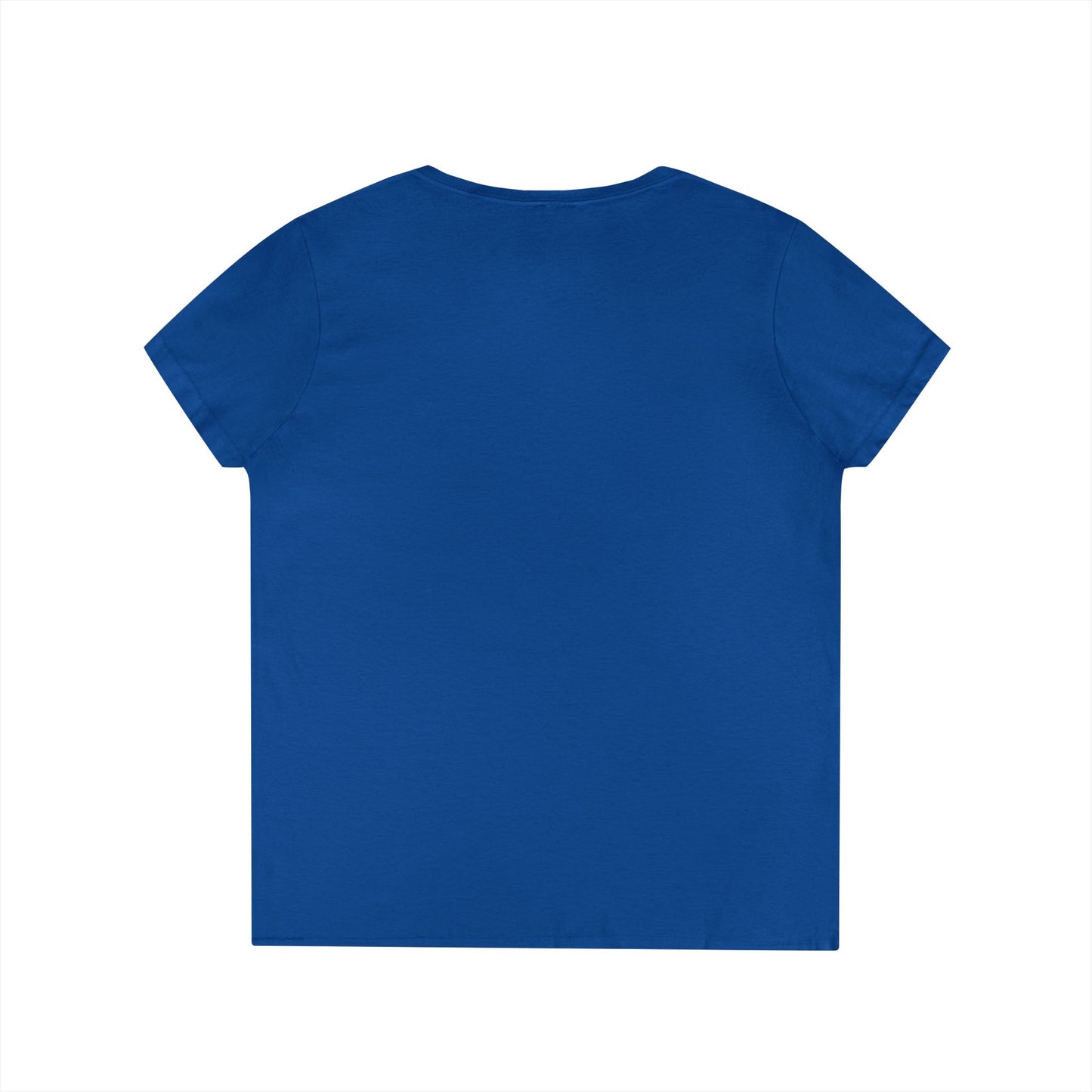 Thiqk's Fit for a Queen Ladies' V-Neck T-Shirt - Empowering Graphic Tee