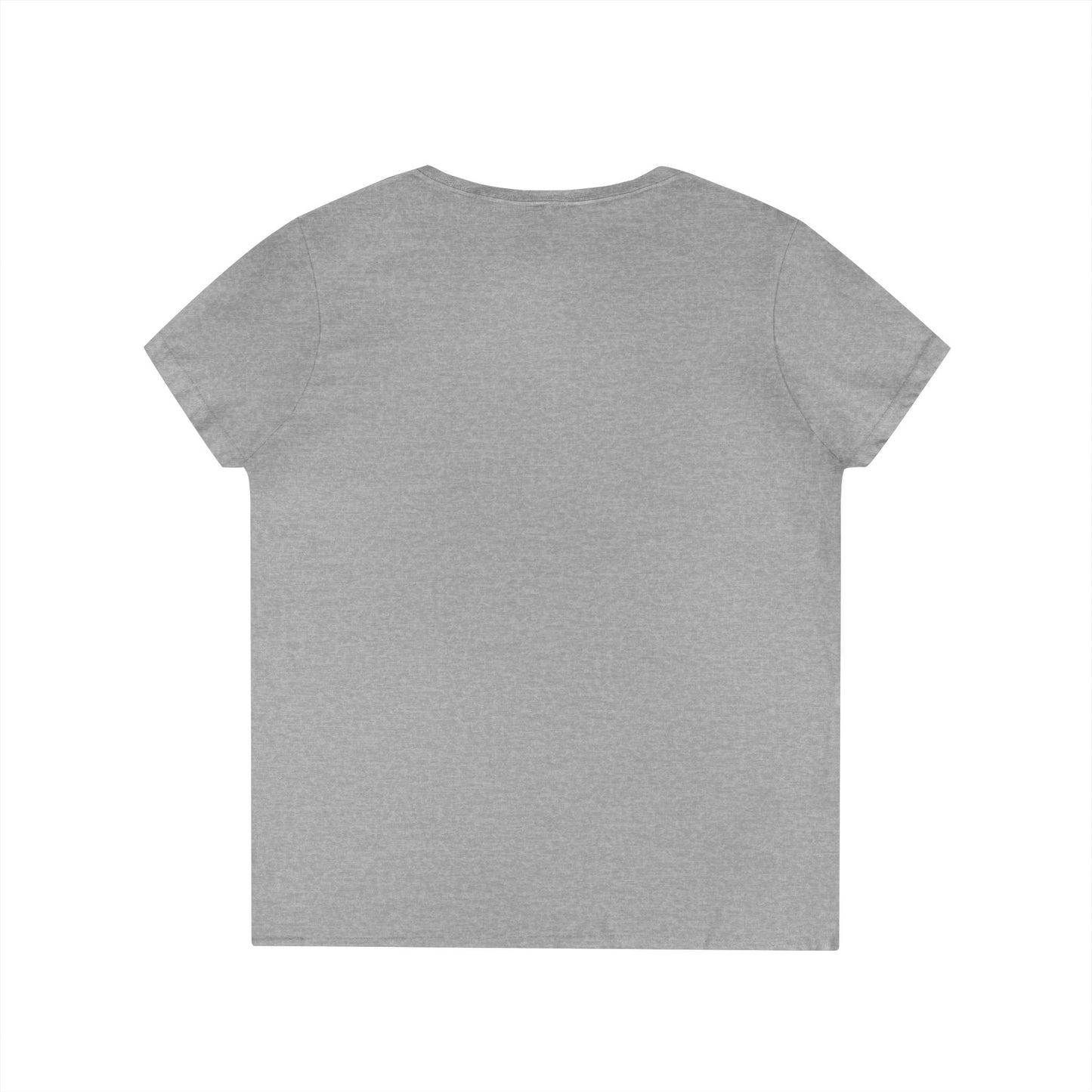 Thiqk's Fit for a Queen Ladies' V-Neck T-Shirt - Empowering Graphic Tee