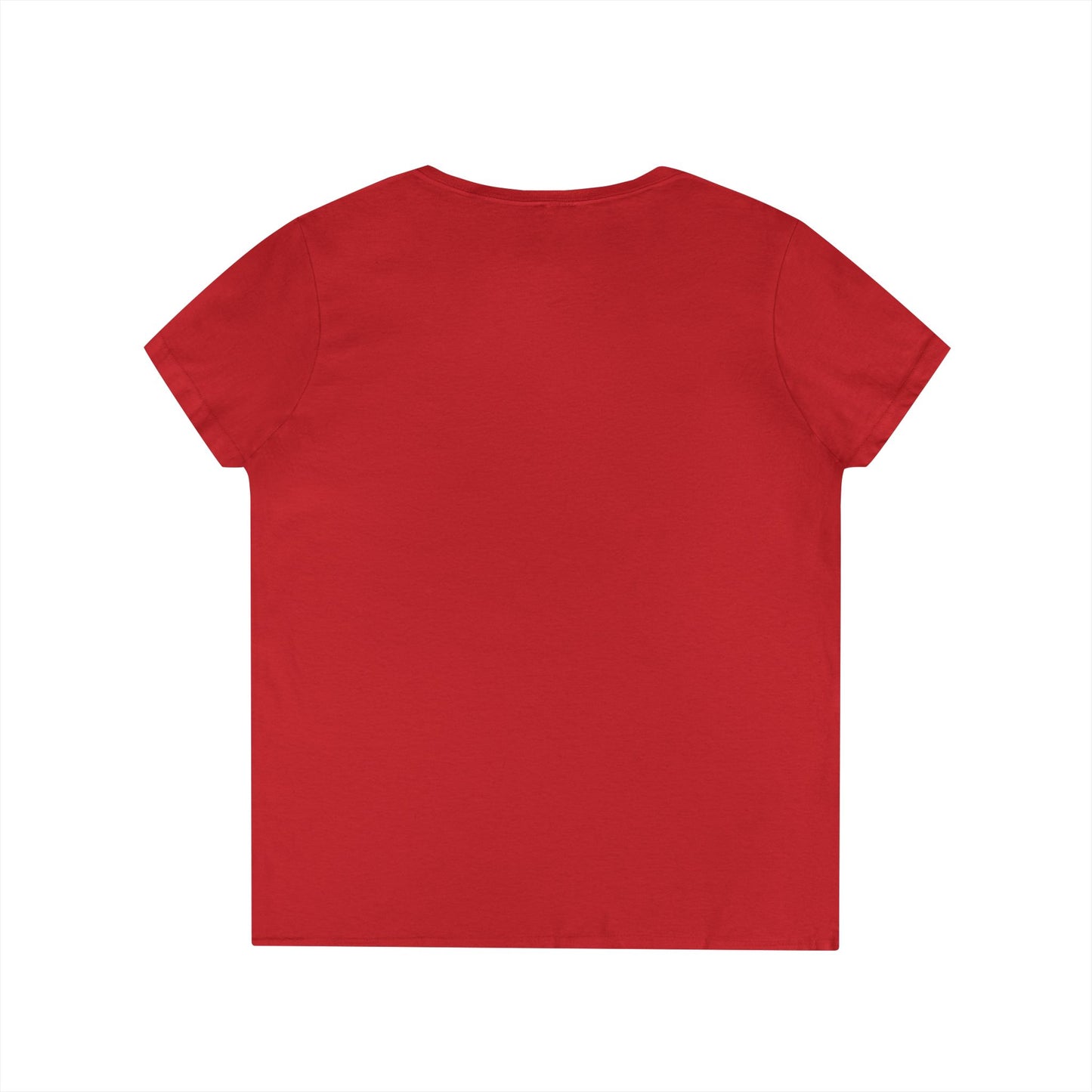 Thiqk's Fit for a Queen Ladies' V-Neck T-Shirt - Empowering Graphic Tee