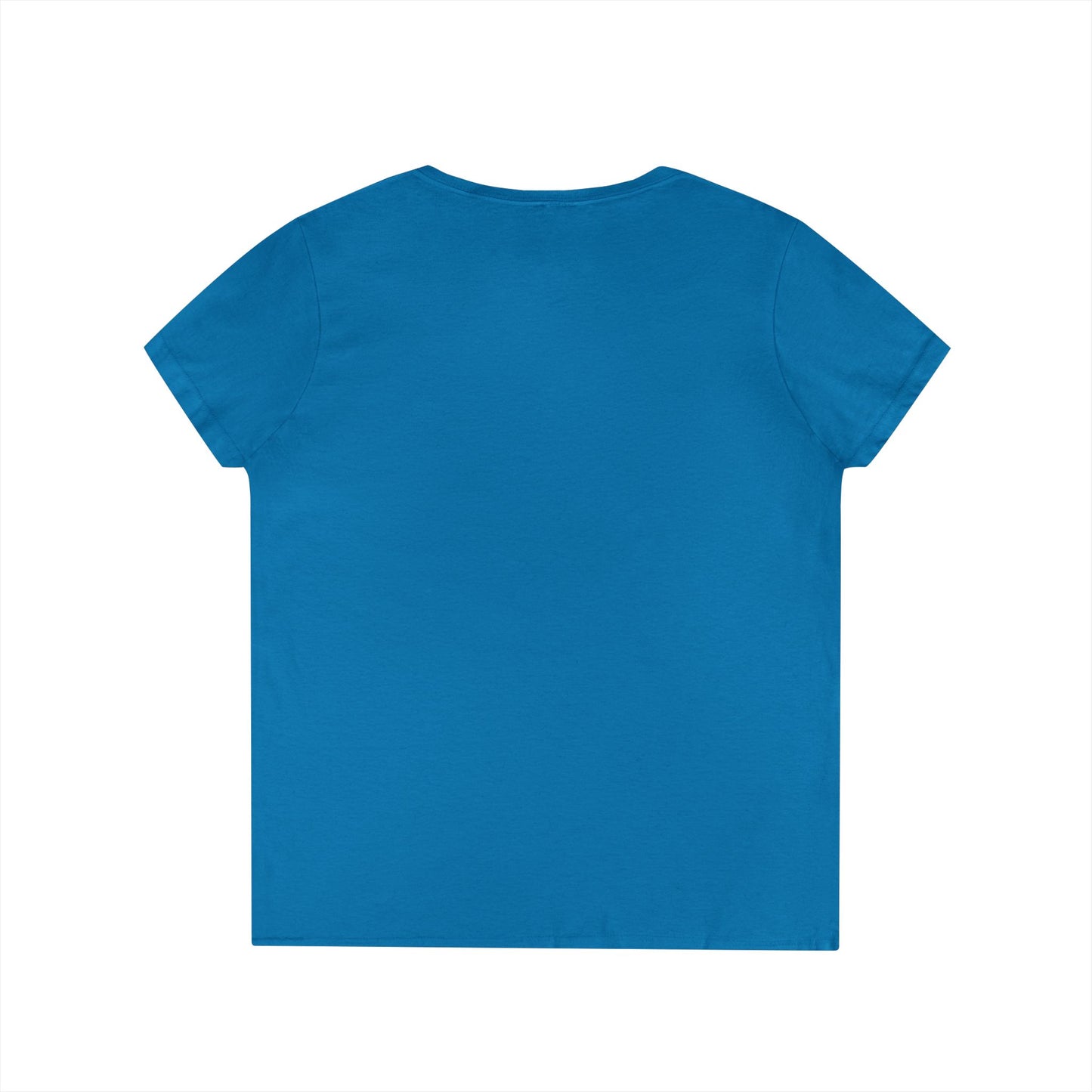 Thiqk's Fit for a Queen Ladies' V-Neck T-Shirt - Empowering Graphic Tee