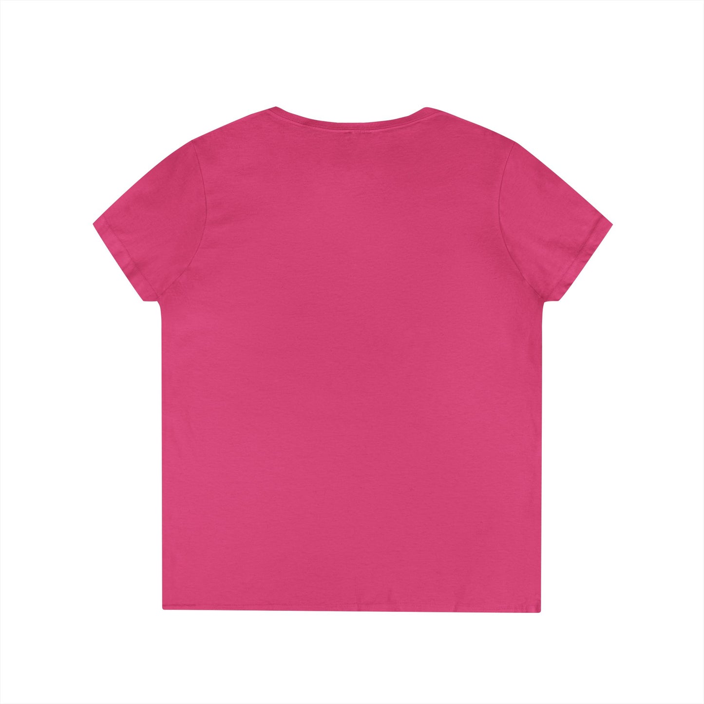 Thiqk's Fit for a Queen Ladies' V-Neck T-Shirt - Empowering Graphic Tee