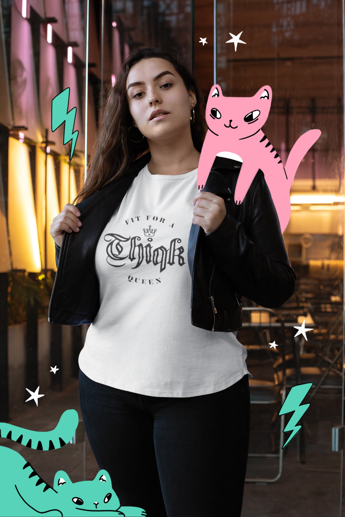 Fit for a Queen Thiqk Tee - Women's Jersey T-Shirt