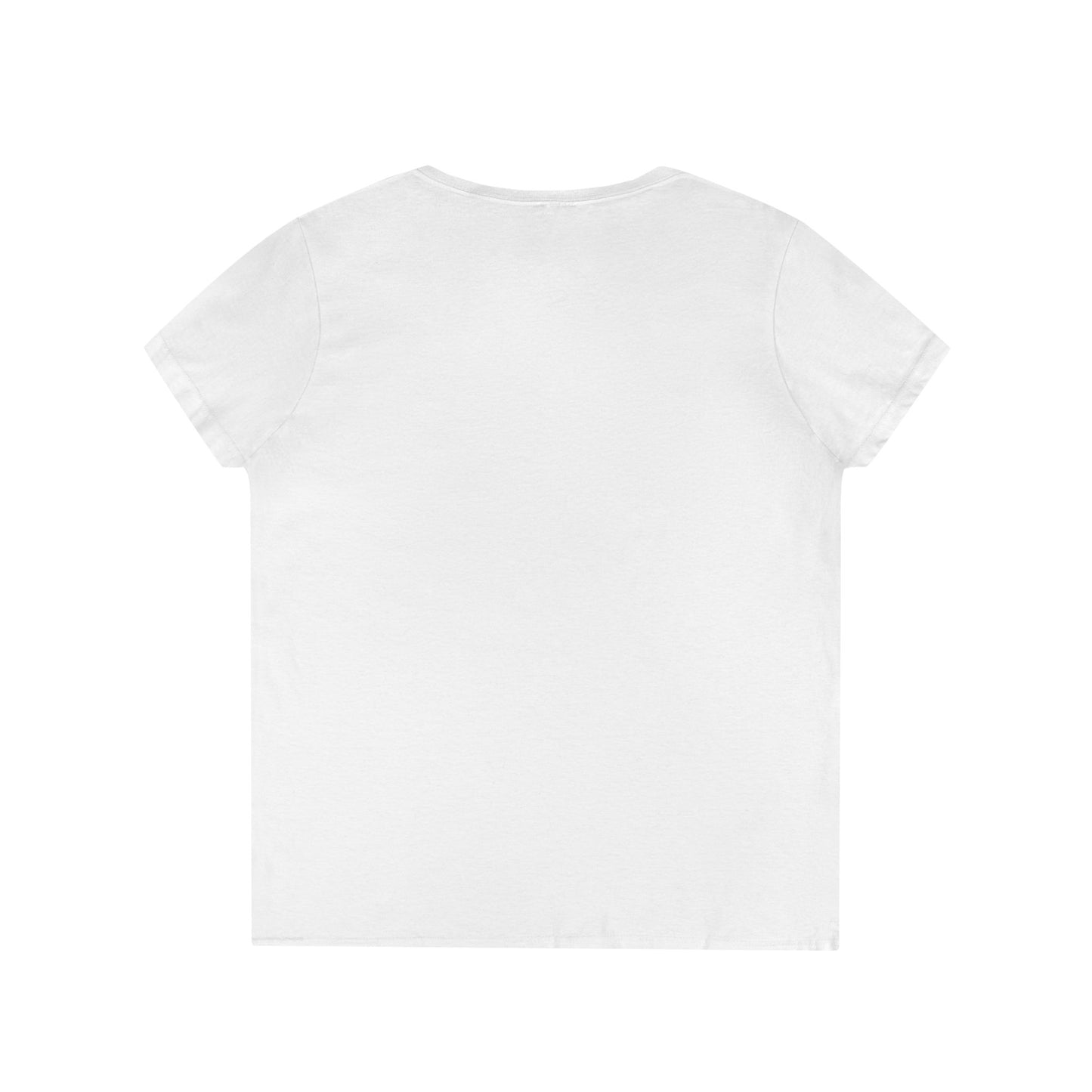 Thiqk's Fit for a Queen Ladies' V-Neck T-Shirt - Empowering Graphic Tee