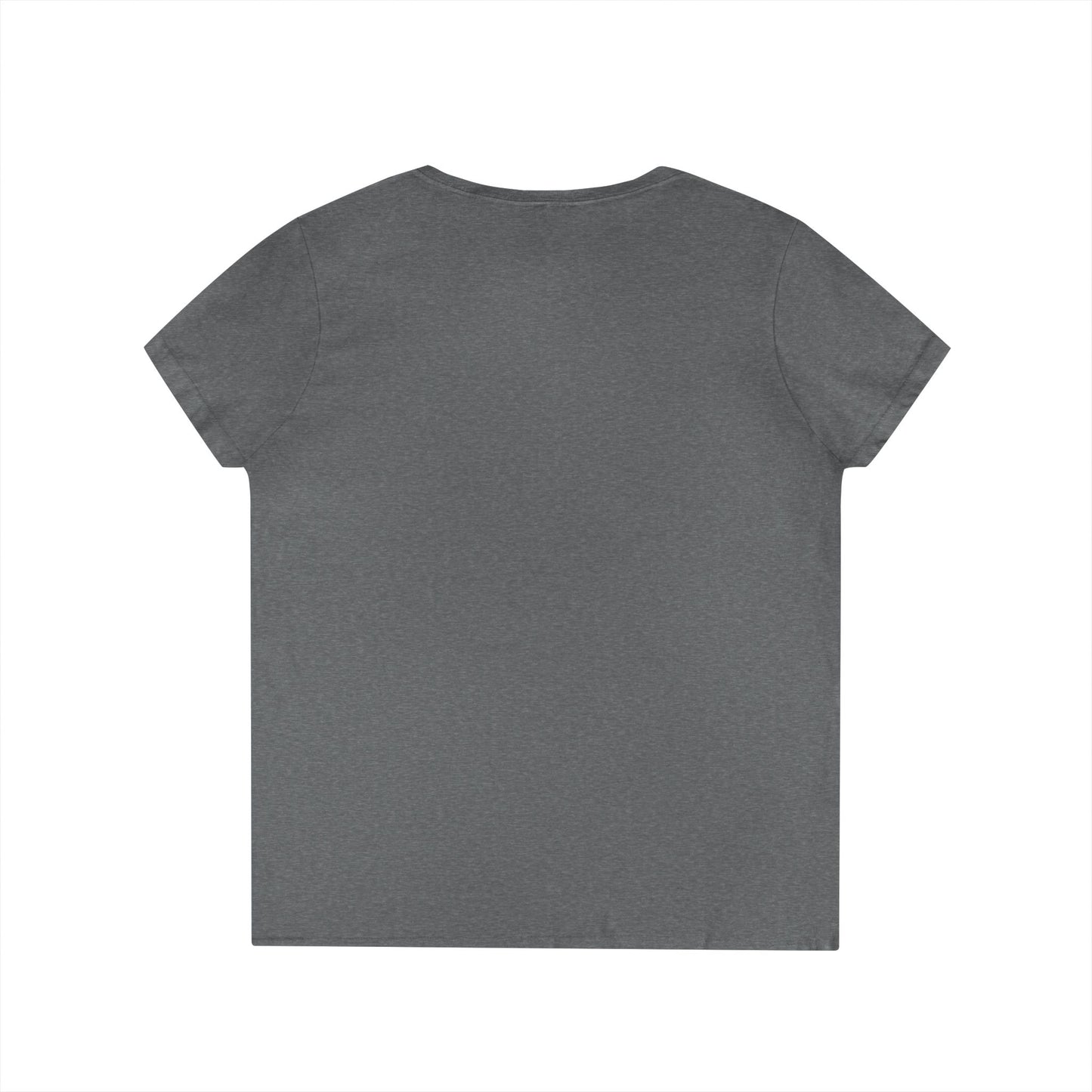 Thiqk's Fit for a Queen Ladies' V-Neck T-Shirt - Empowering Graphic Tee