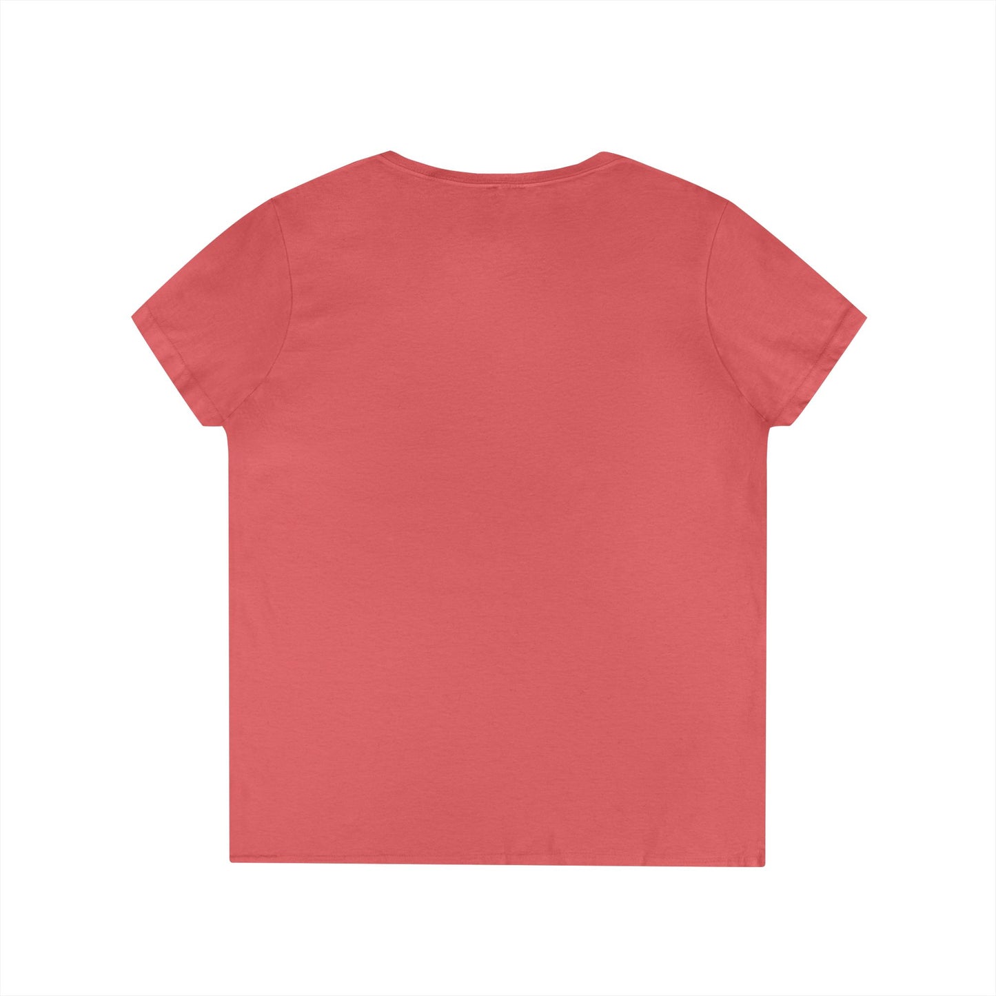 Thiqk's Fit for a Queen Ladies' V-Neck T-Shirt - Empowering Graphic Tee