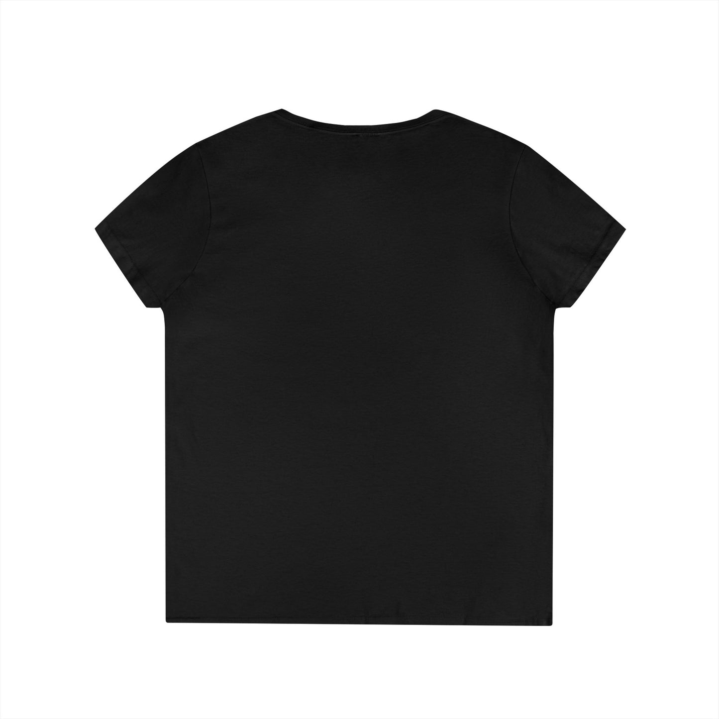 Thiqk's Fit for a Queen Ladies' V-Neck T-Shirt - Empowering Graphic Tee